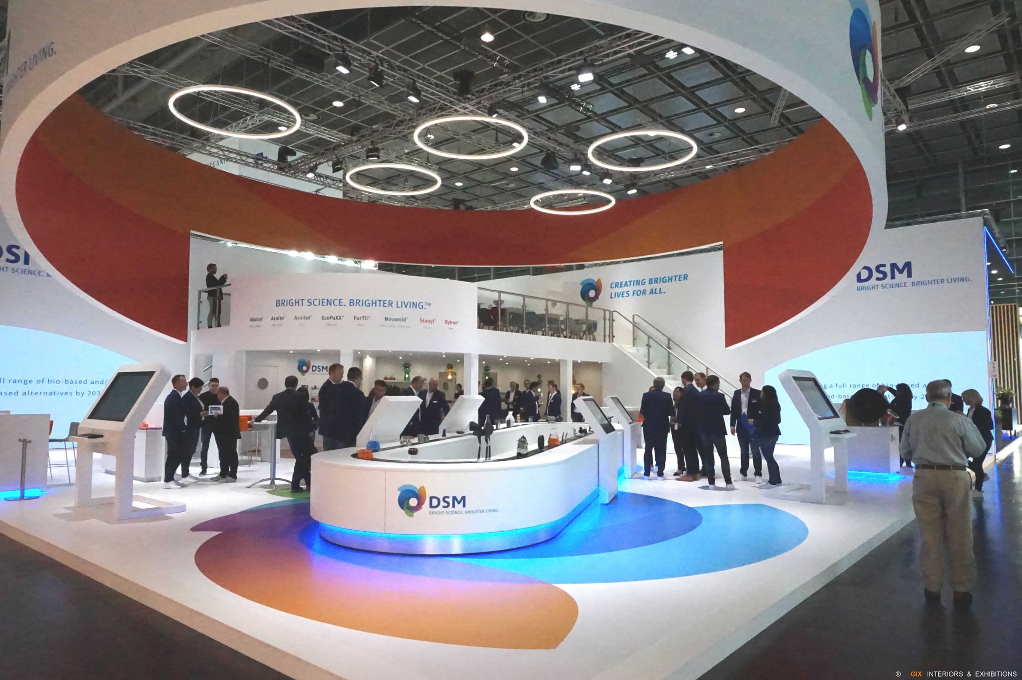 DSM beurs stand