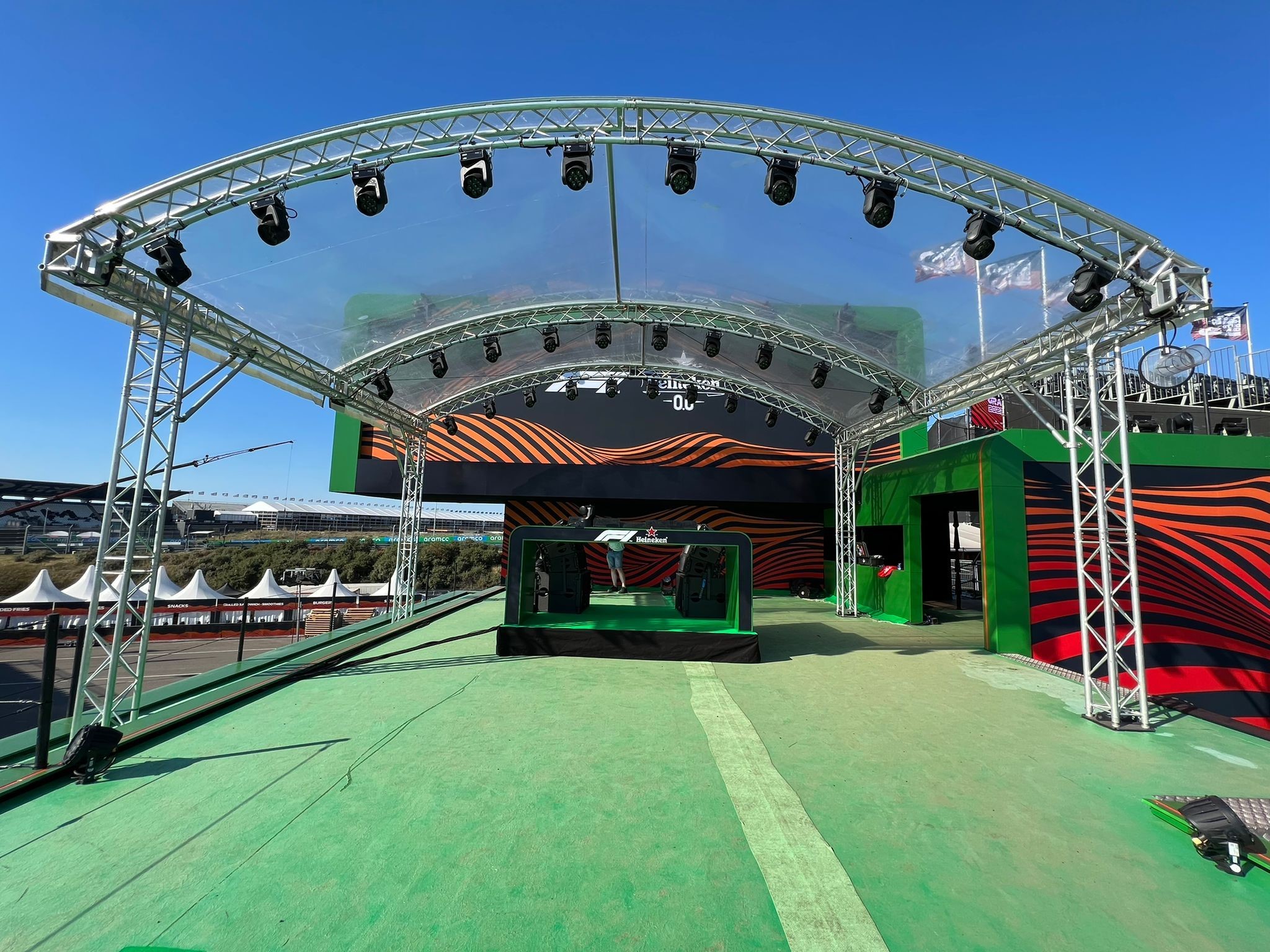 Formule 1 dutch Grand prix 2022 zandvoort podium fanzone