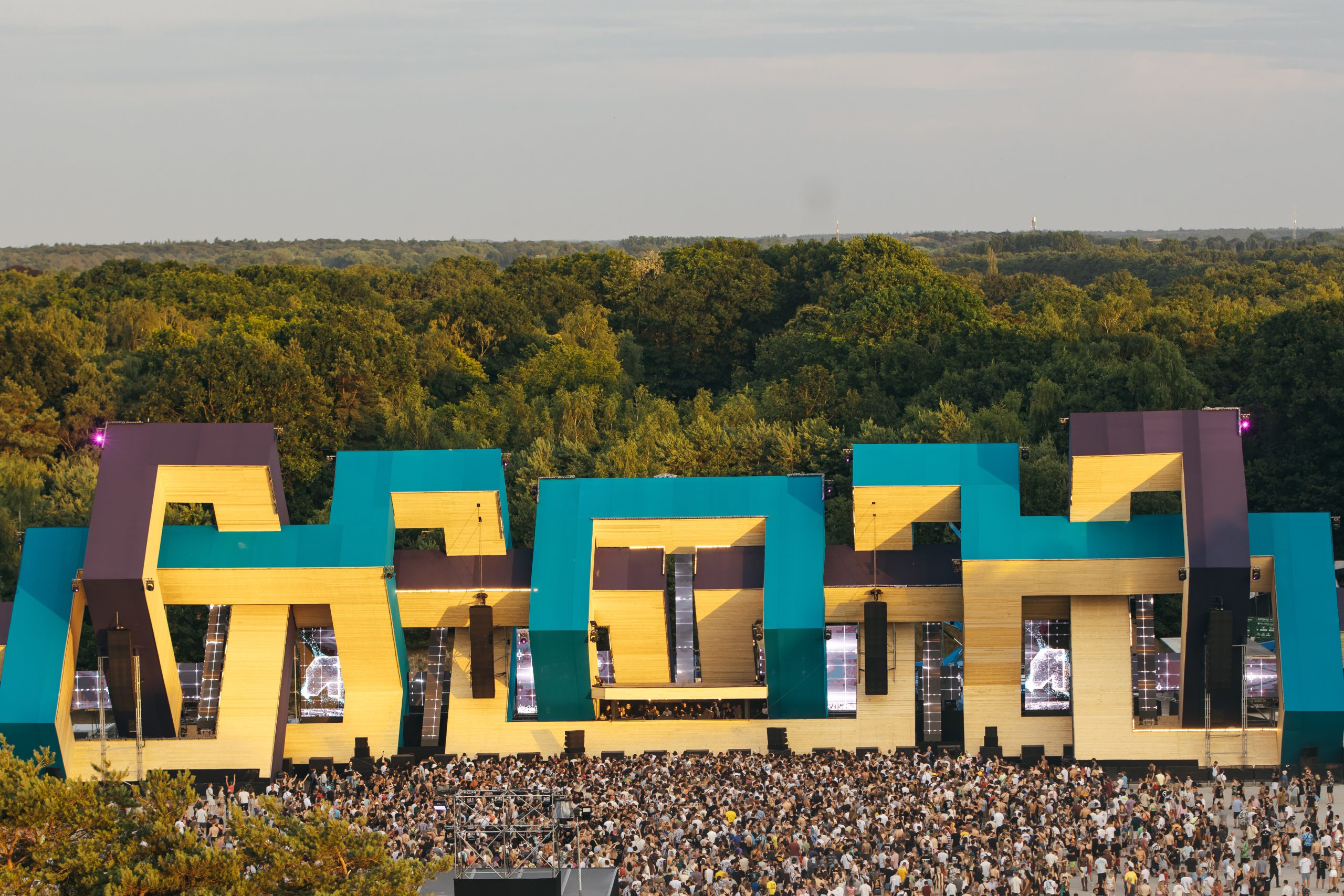 Awakenings Summer Festival 2023 stageby day