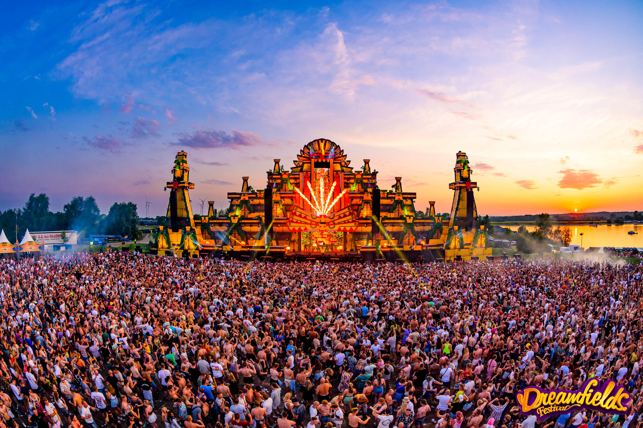 Dreamfields 2023 Lathum stage