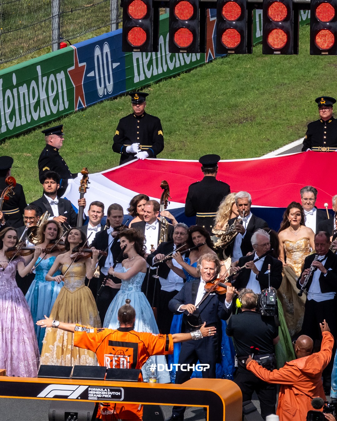 Formule 1 dutch Grand prix 2023 zandvoort podium fanzone Andre rieu
