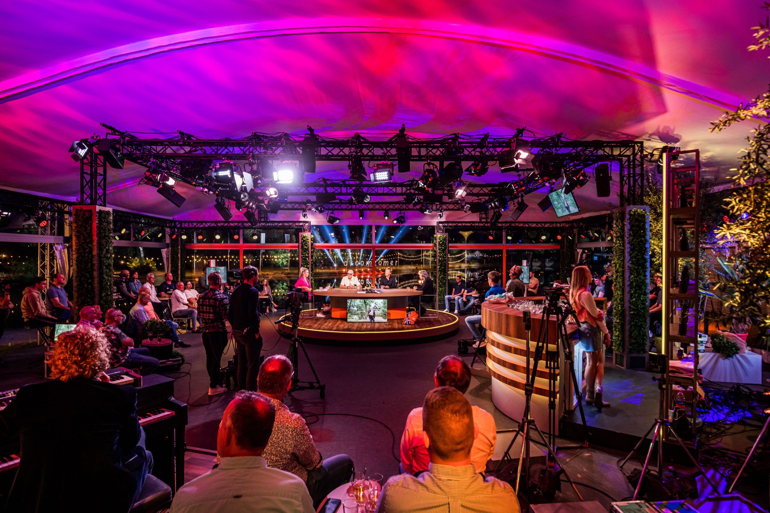 Droomzomer Otterlo 2021 SBS 6 Talpa Southfields talkshow