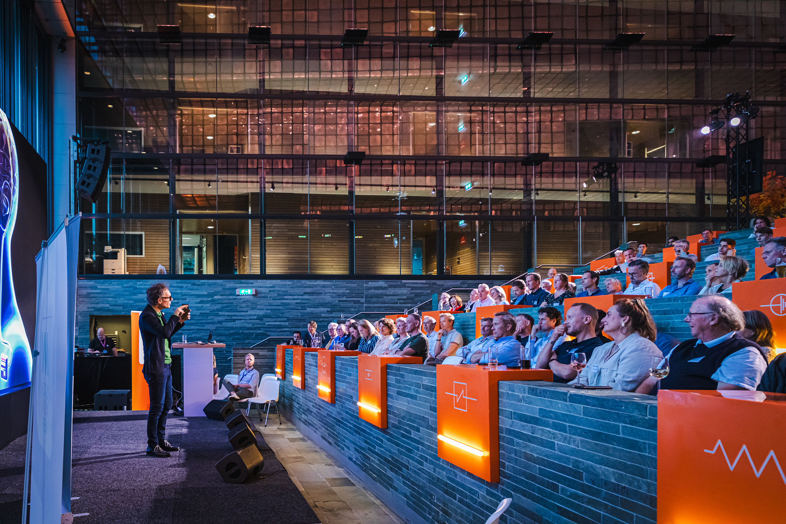 Dutch Media Week 2023 Mediafestival mediamuseum beeld & geluid Hilversum, trotse sponsor Production People Focus Chain