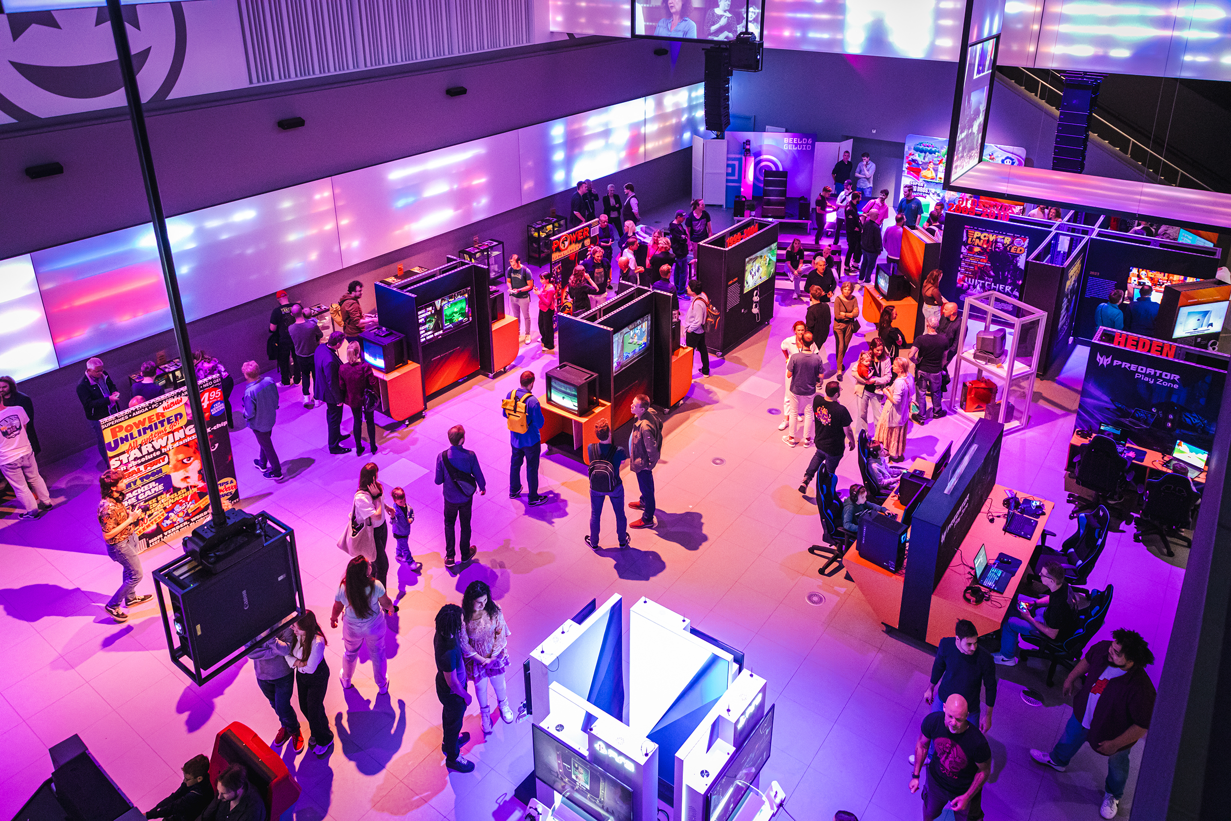 Dutch Media Week 2023 Mediafestival mediamuseum beeld & geluid Hilversum, trotse sponsor Production People Focus Chain