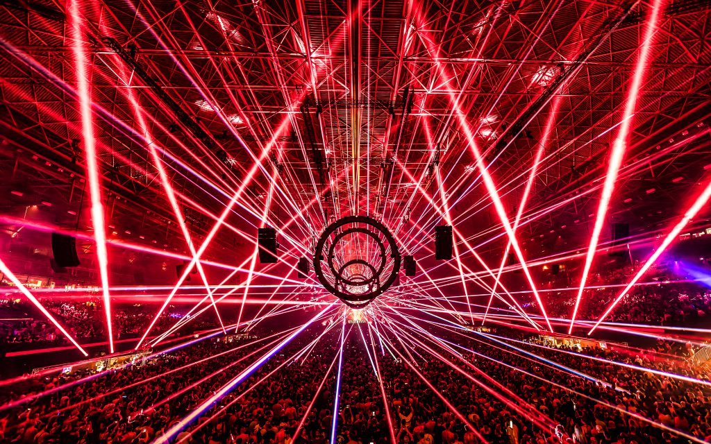 Qlimax 2023 Qdance Gelredome hardstyle light sound Production People Focus Void Enter eye audio visuals dimension CLF backbone