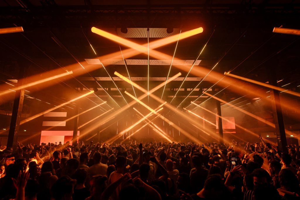 Awakenings Eindhoven Klokgebouw three areas light sound rigging vectorworks braceworks weight calculations rigging limits