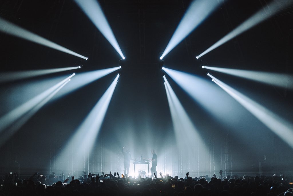 Backbone international, licht, rigging, Production People, Westergas Gashouder concerten 2024 Goldfish, Menesix, Kim petras, Fever Ray, JOY, No Art, Róisín Murphy, Tinlicker and Underworld