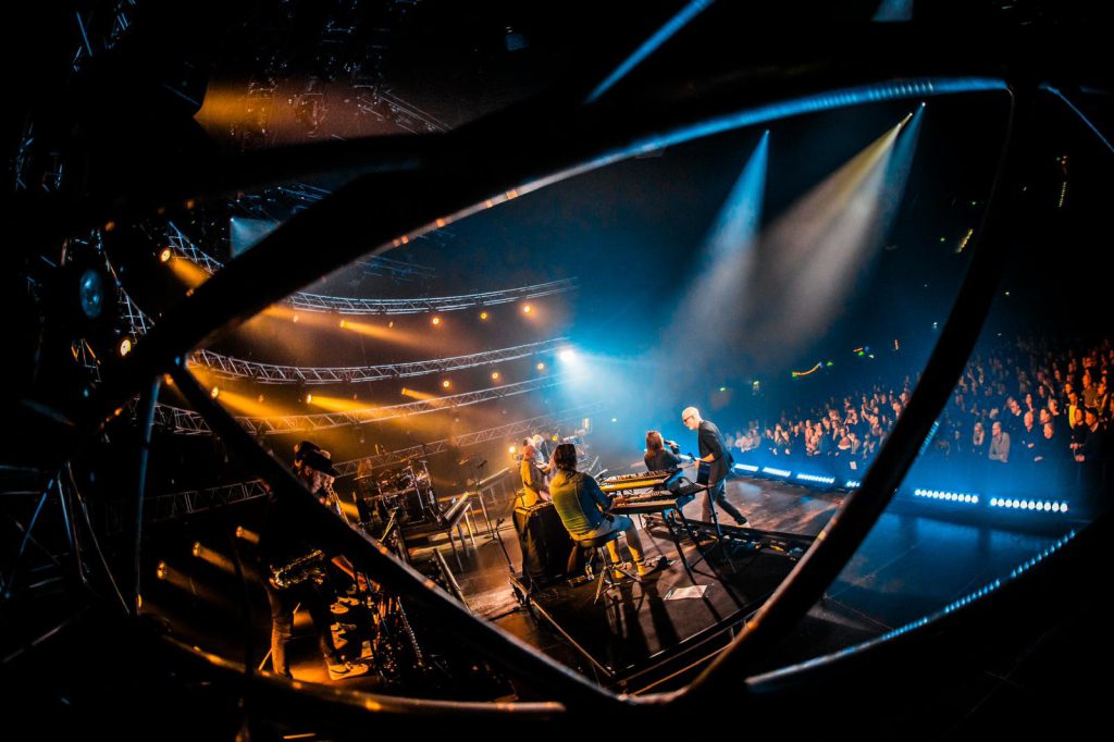 Edwin Evers Band 80 Tour AFAS Live Show Broadcast on RTL light and audio by Production People L’Acoustics Varilite Martin Professional