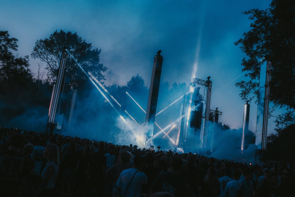 Awakenings Upclose 2024 Houtrak Spaarnwoude Park NL May spring light sound and rigging by Production People