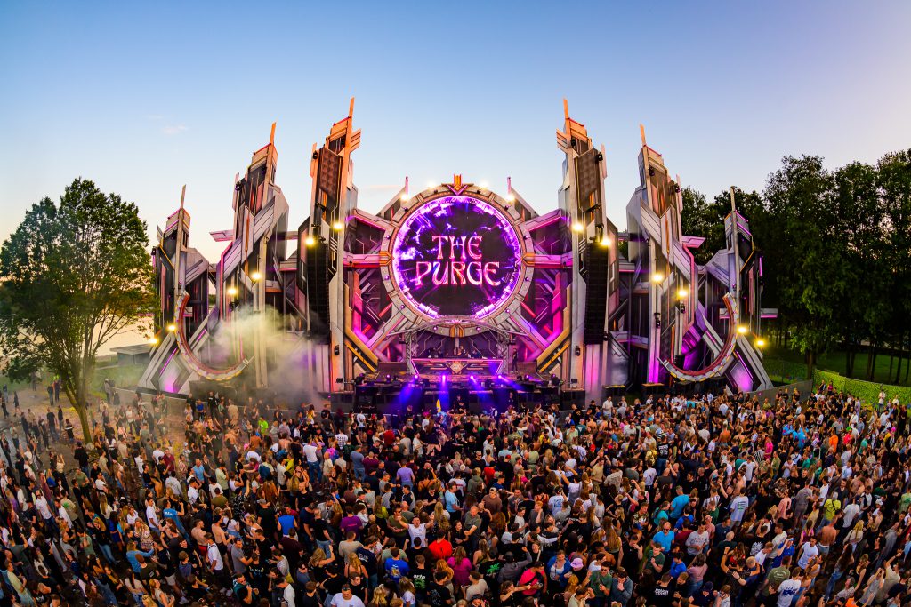 Emporium Festival 2024 New Dimensions Berendonck wijchen, Mainstage and XXlerator Hardstyle by Matrixx Events. Light sound video and rigging by Production People, The Purge