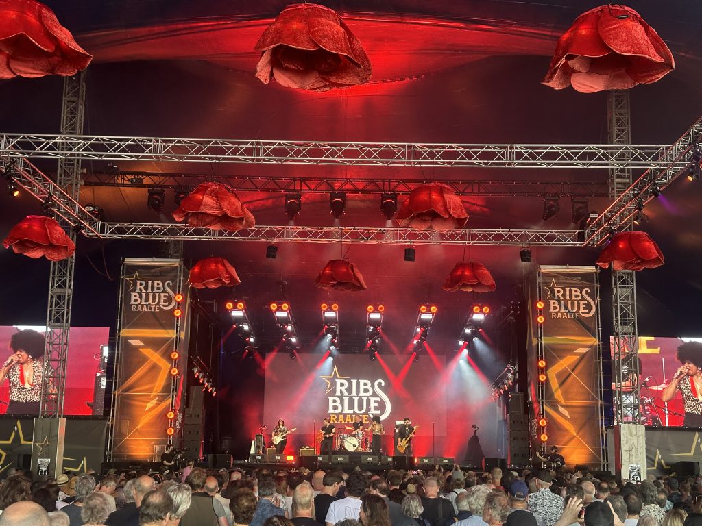 Ribs Blues Festival 2024 mei Raalte TVR Technical Support, stage light, rigging and audio Production People