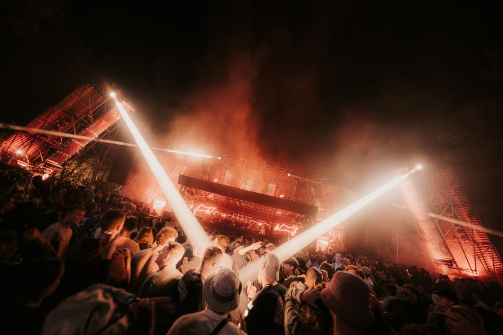 Awakenings Summer Festival 2024 July Beekse Bergen Hilvarenbeek NL lights audio main stage V C D X Y U 3FM Production People Techno
