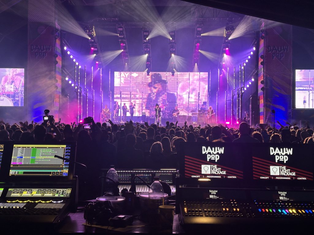 Dauwpop Festival Hellendoorn 2024 TVR Technical Support, stage light, rigging and audio Production People
