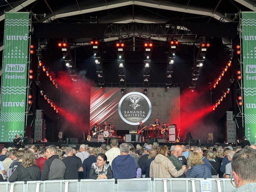 Hello festival Emmen 2024 TVR Technical Support, stage light, rigging and audio Production People