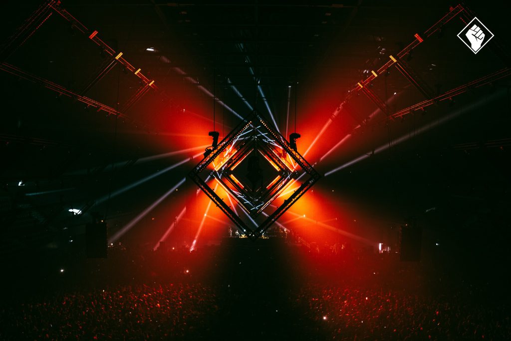 Rotterdam Rave Ahoy Techno Nico Merono Dyen Shlomo Control Room Power Production People light audio and rigging