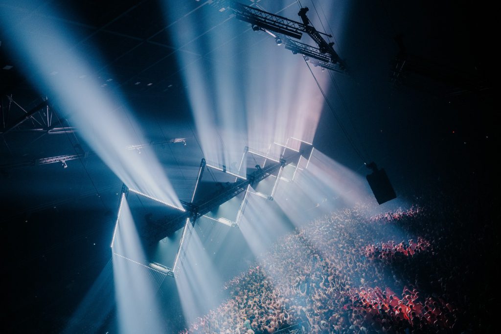 Rotterdam Rave Ahoy Techno Nico Merono Dyen Shlomo Control Room Power Production People light audio and rigging