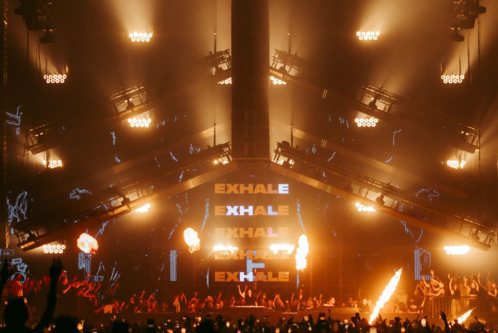 Awakenings ADE 2024 Amsterdam Dance Event Ziggo Dome Exhale Amelie Lens, Light sound and rigging by Production People