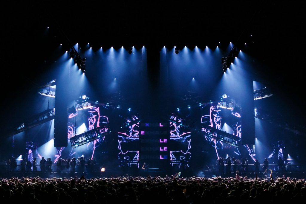 Awakenings ADE 2024 Amsterdam Dance Event Ziggo Dome Exhale Amelie Lens, Light sound and rigging by Production People