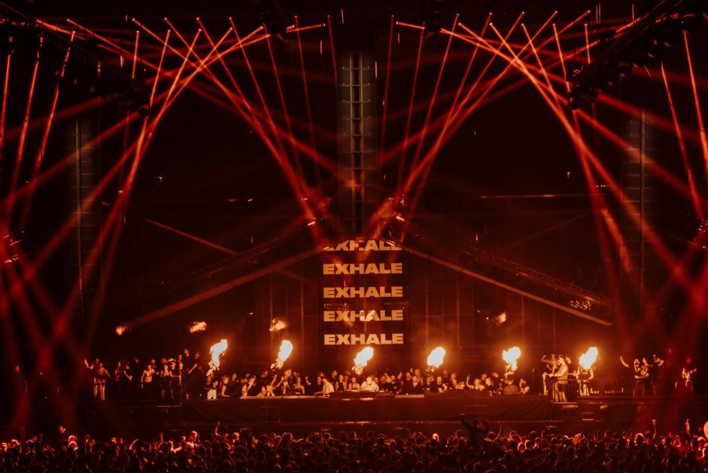 Awakenings ADE 2024 Amsterdam Dance Event Ziggo Dome Exhale Amelie Lens, Light sound and rigging by Production People