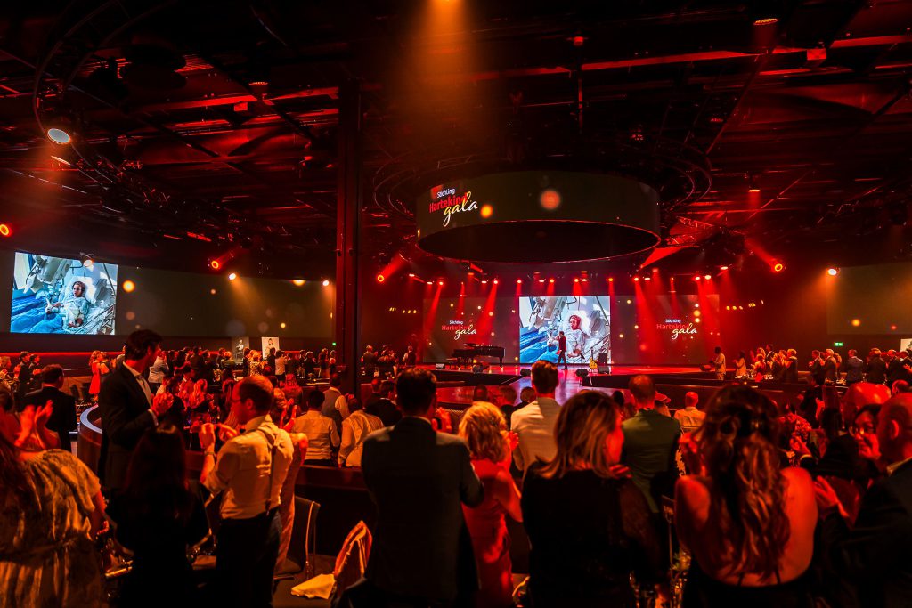 Stichting Hartekind Gala 2024 Studio 21 Hilversum Mediapark audiovisuals by Production People