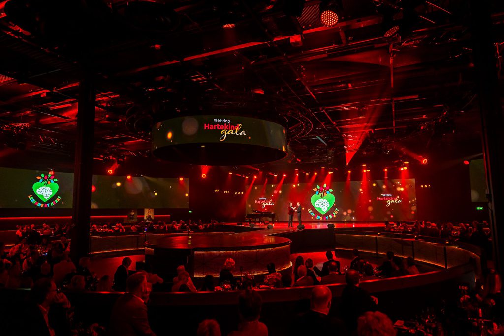 Stichting Hartekind Gala 2024 Studio 21 Hilversum Mediapark audiovisuals by Production People