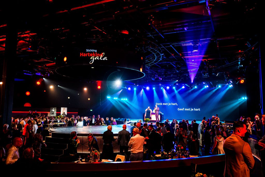Stichting Hartekind Gala 2024 Studio 21 Hilversum Mediapark audiovisuals by Production People