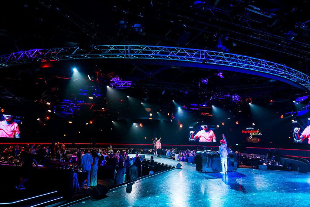 Stichting Hartekind Gala 2024 Studio 21 Hilversum Mediapark audiovisuals by Production People