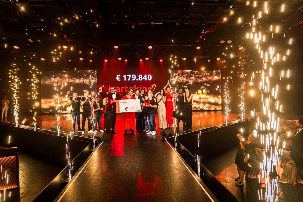 Stichting Hartekind Gala 2024 Studio 21 Hilversum Mediapark audiovisuals by Production People