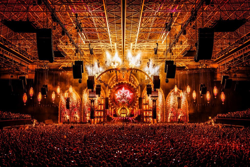 Qlimax 2024 Q-Dance Gelredome legendary hardstyle event final edition, light, sound and rigging by Production People, Design Production Backbone International, audiovisueel bedrijf nederland