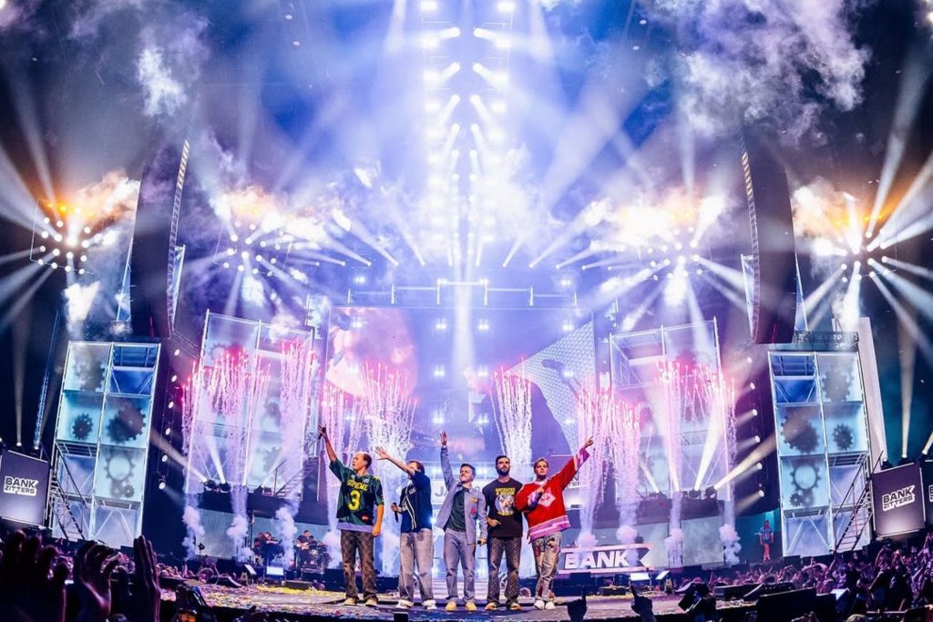 Bankzitters Ziggo Dome Amsterdam 2025 shows lights and sound by Production People