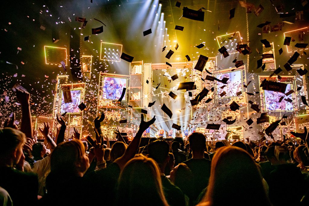 Bankzitters Ziggo Dome Amsterdam 2025 shows lights and sound by Production People