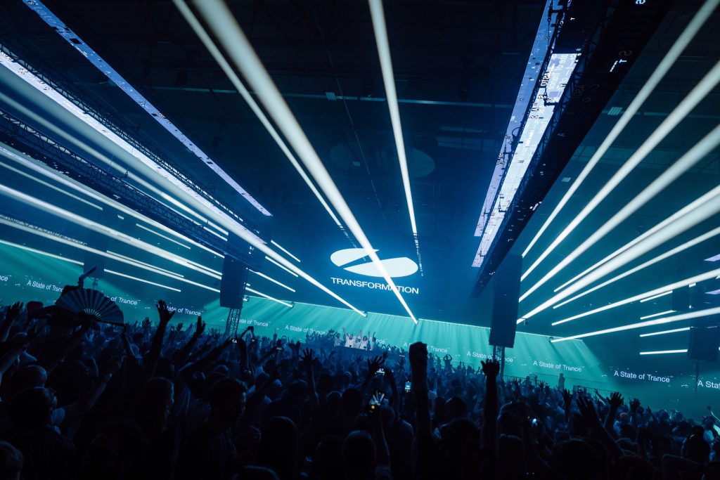 A state of trance 2025 ASOT live event Ahoy Rotterdam arena Armin Van Buuren, transforming, backbone, insomniac events, light sound and rigging